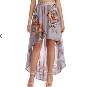 Windsor High Low Floral Skirt